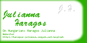 julianna haragos business card